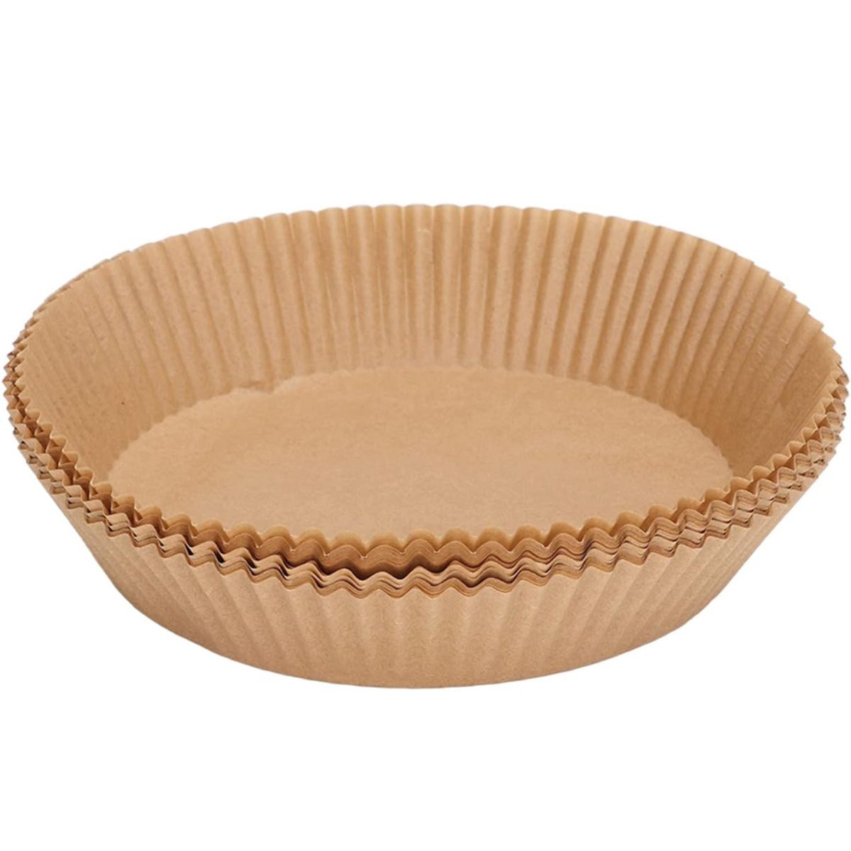 BUFFER FLASK - Papel Desechable Para Freidora De Aire Antiadherente 20 x 4.5 cm Doble Cara 50 Unidades