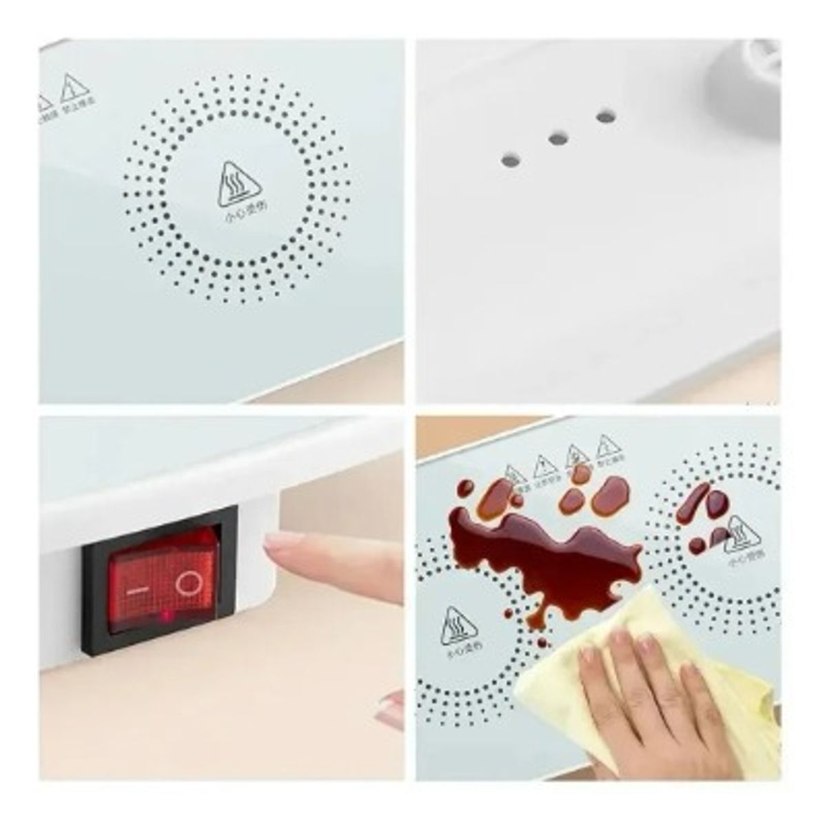 GENERICO - ESTUFA DE INDUCCION DE DOS PUESTOS