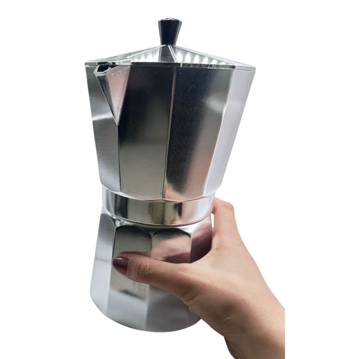 MAZUGI - Cafetera Italiana de Aluminio 12 Tazas Ideal para el Hogar