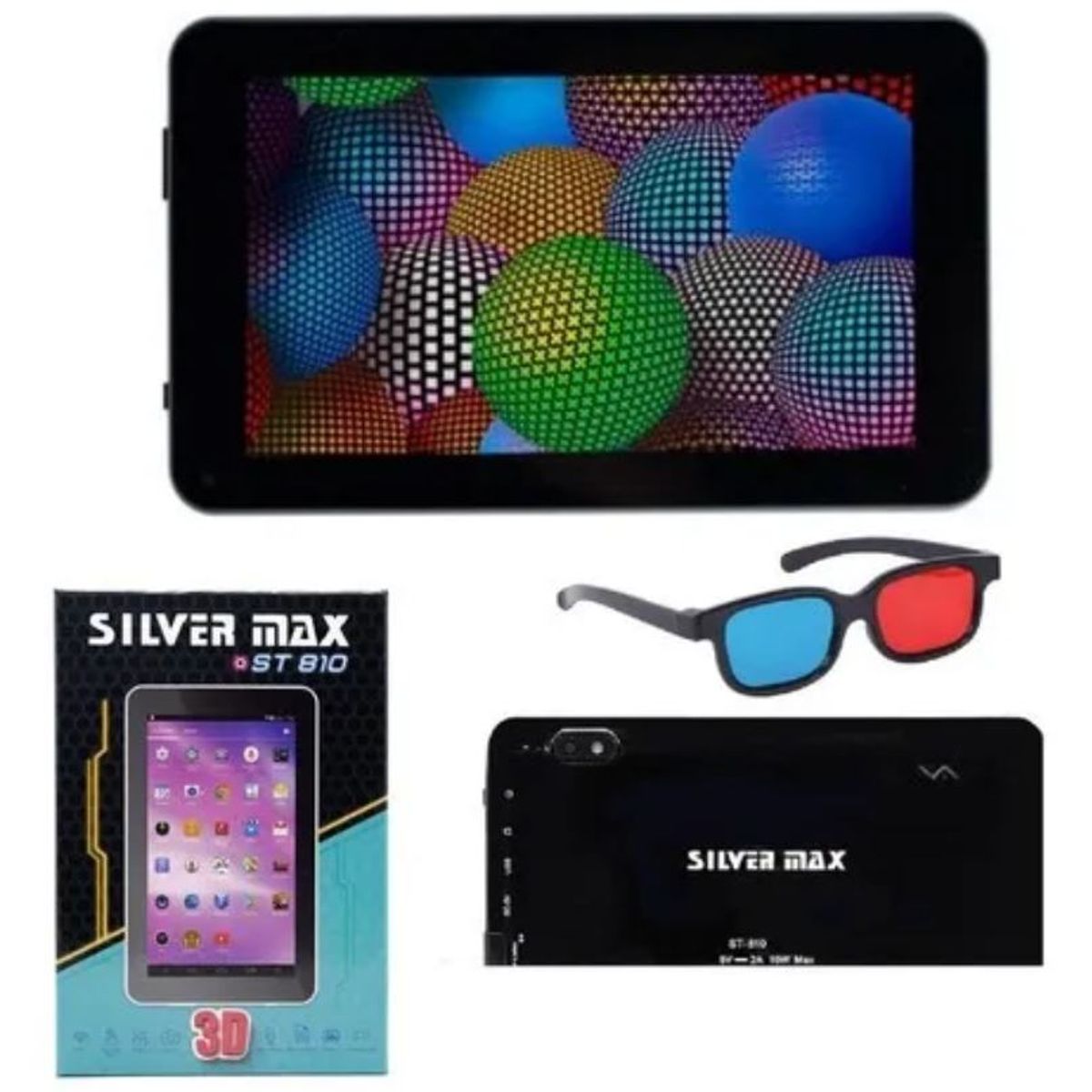 GENERICO - Tablet Silver Max 810 Portatil