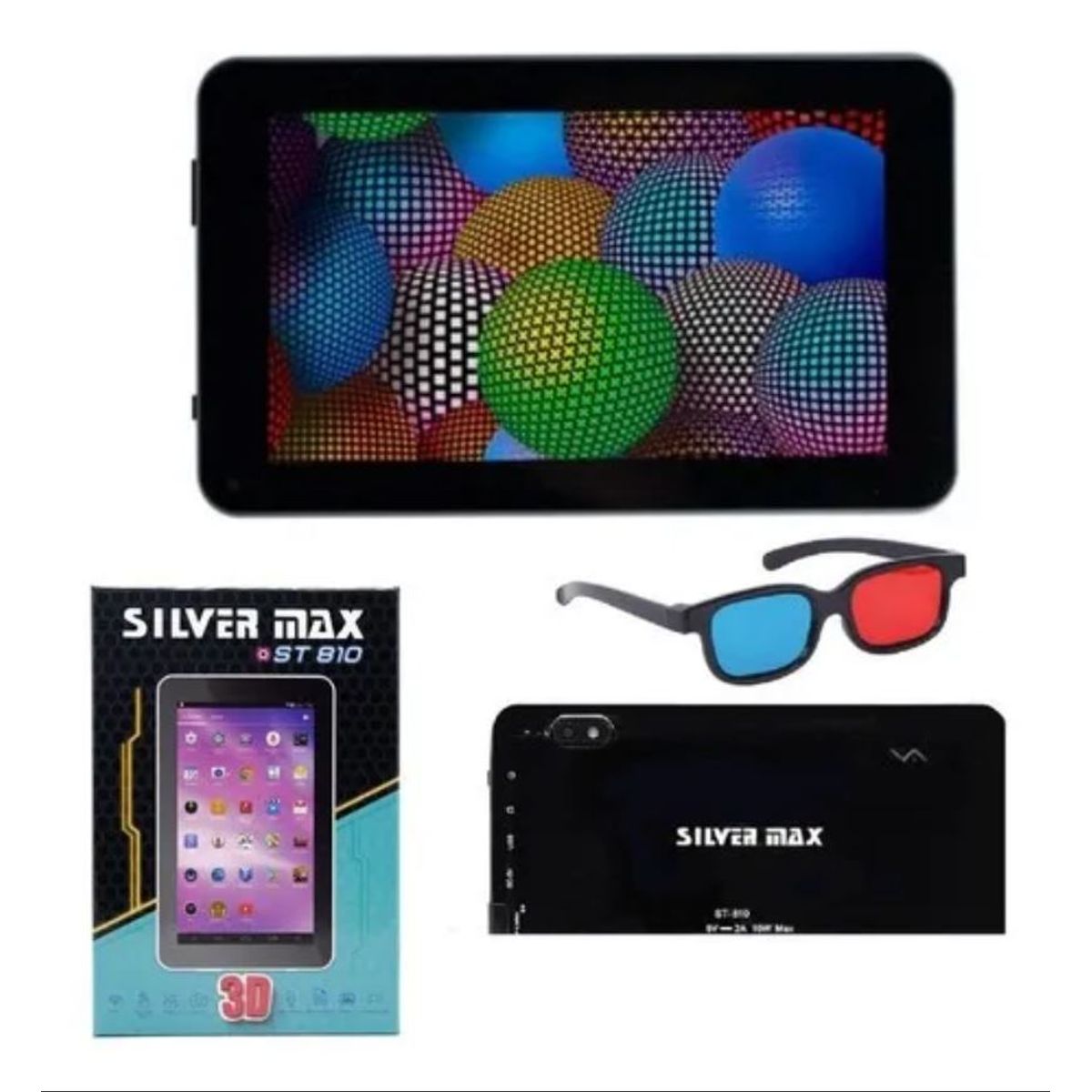 GENERICO - Tablet Silver Max 810 Portatil