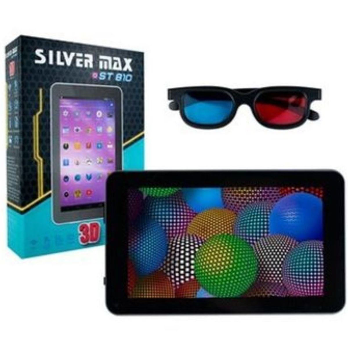GENERICO - Tablet Silver Max 810 Portatil