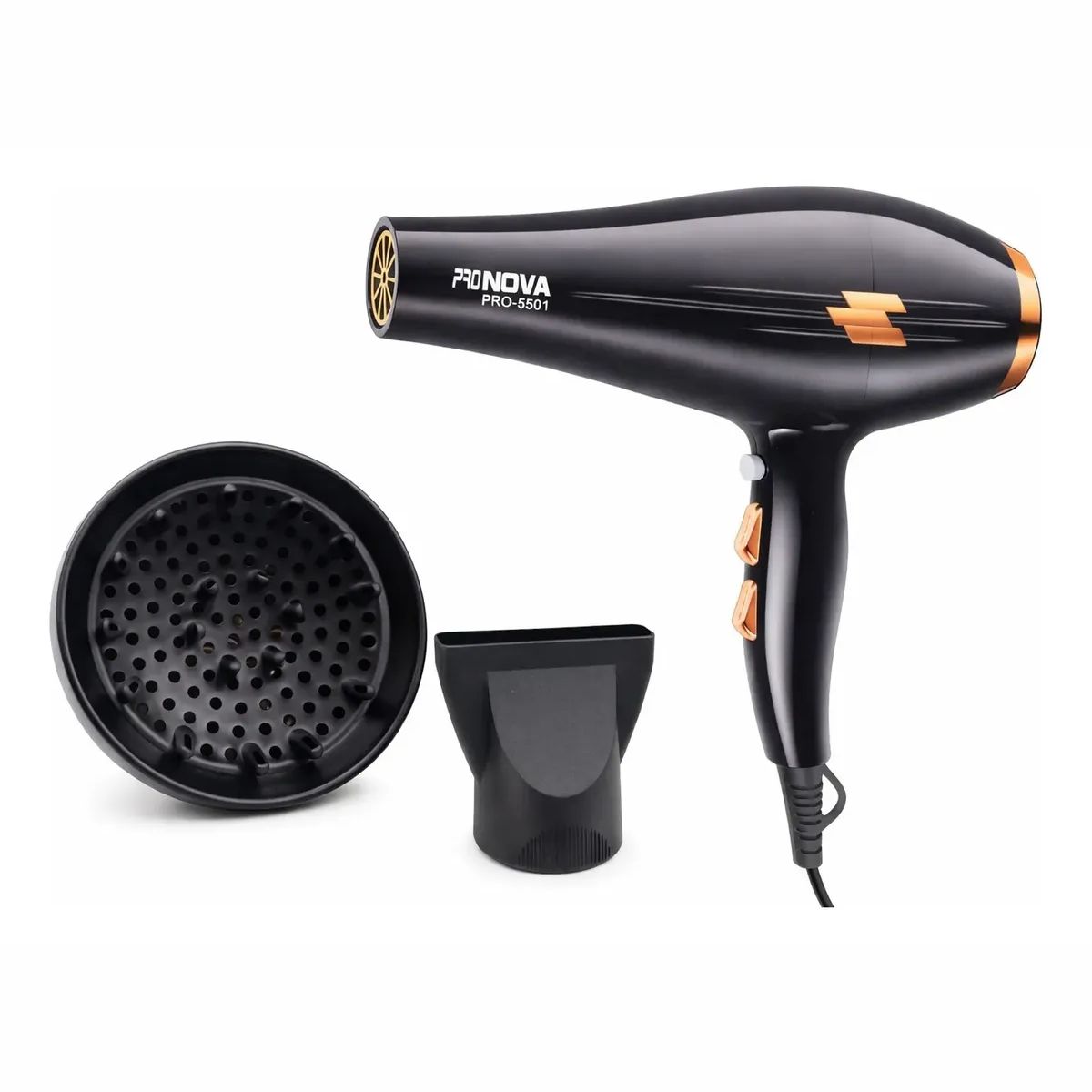 NOVA - Secador Profesional Pronova Pro-5501 Con Difusor