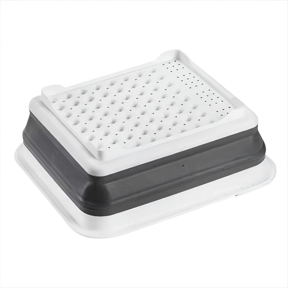 GENERICO - Escurridor De Platos Plegable Silicona Compacto Portátil