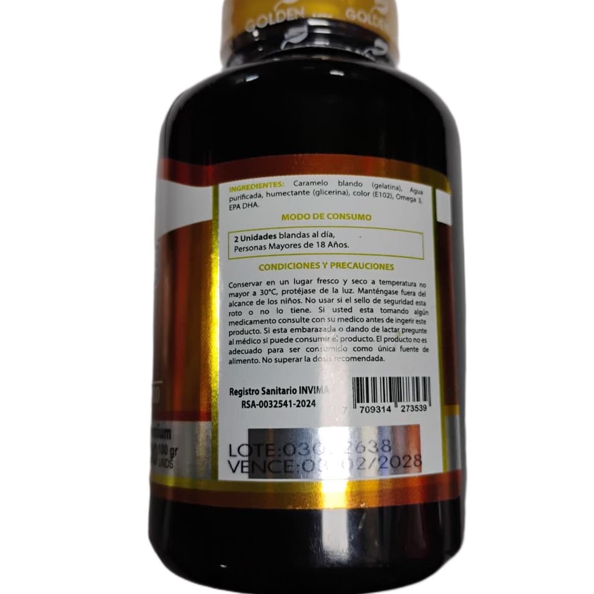 GENERICO - Omega 3 colesterol trigliceridos 100cap