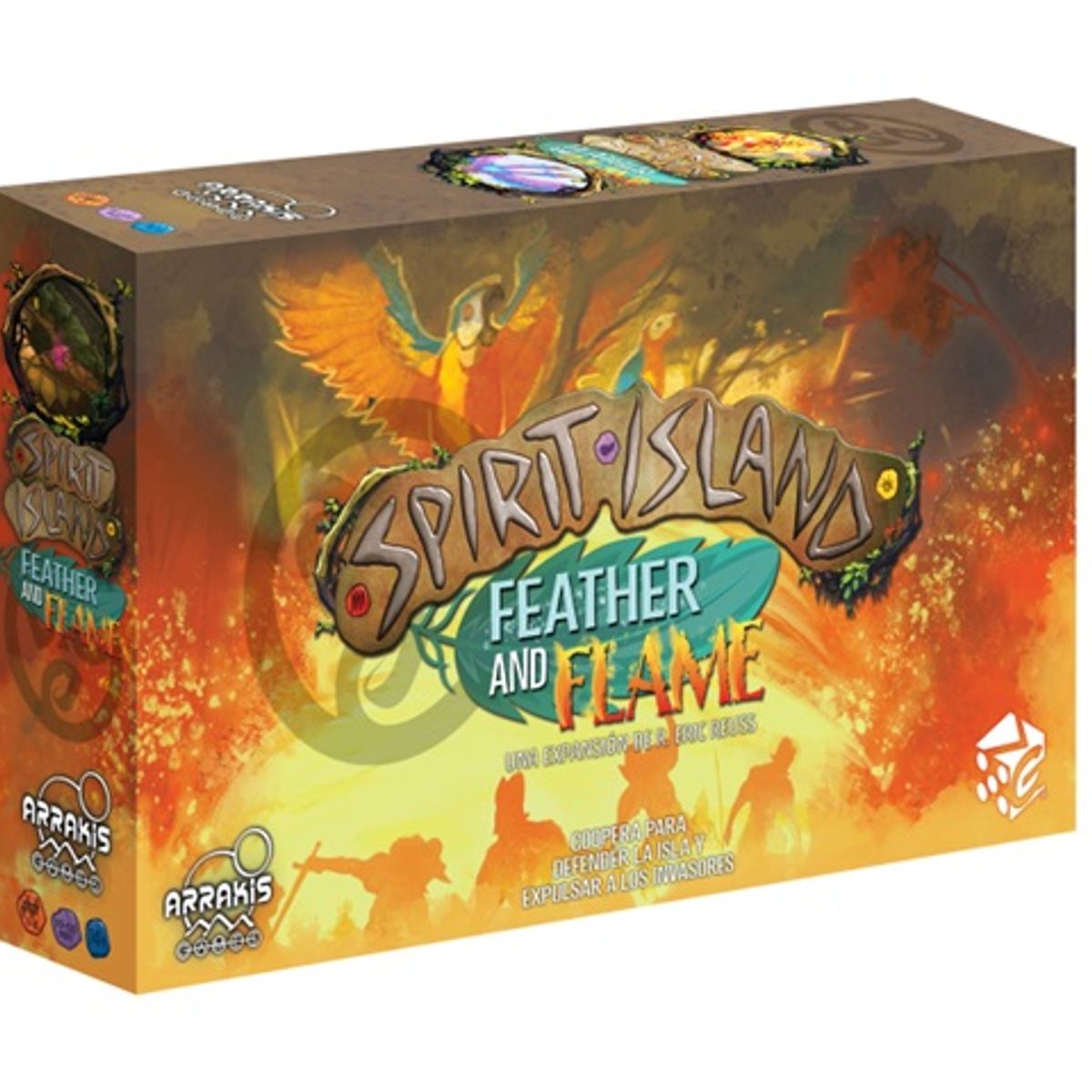 GENERICO - Juego de Mesa Spirit Island Expansión Feather and Flame  Español