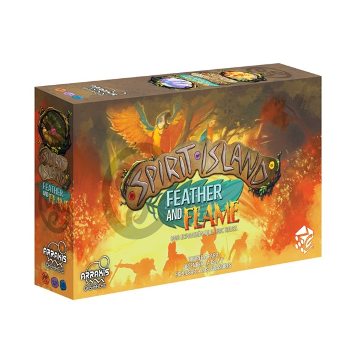 GENERICO - Juego de Mesa Spirit Island Expansión Feather and Flame  Español