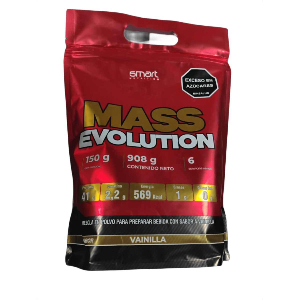 SMART NUTRITION - Mass evolution 2lb - Proteina aumento masa muscular - peso