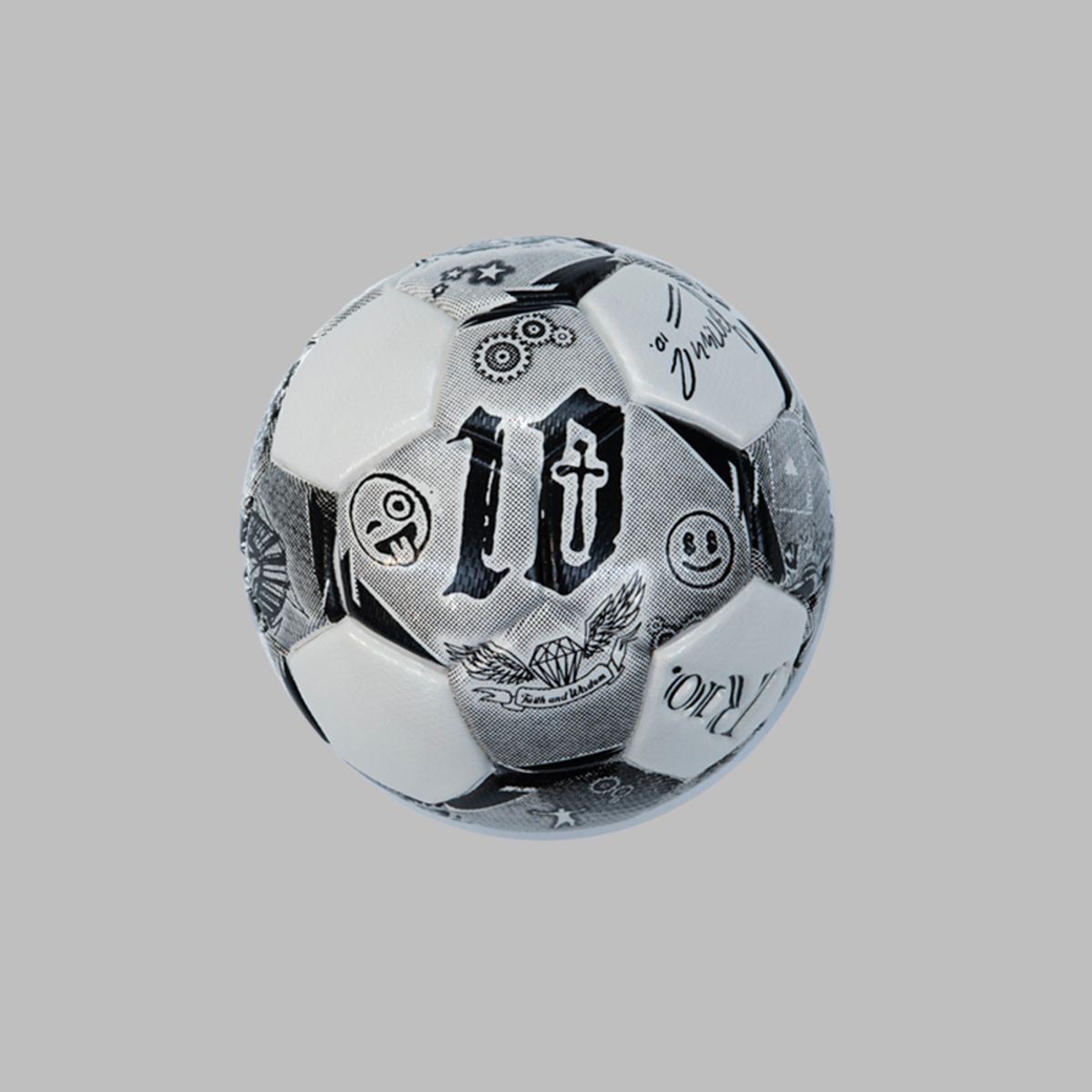 NEW BALANCE - Minibalón James Rodríguez - Blanco