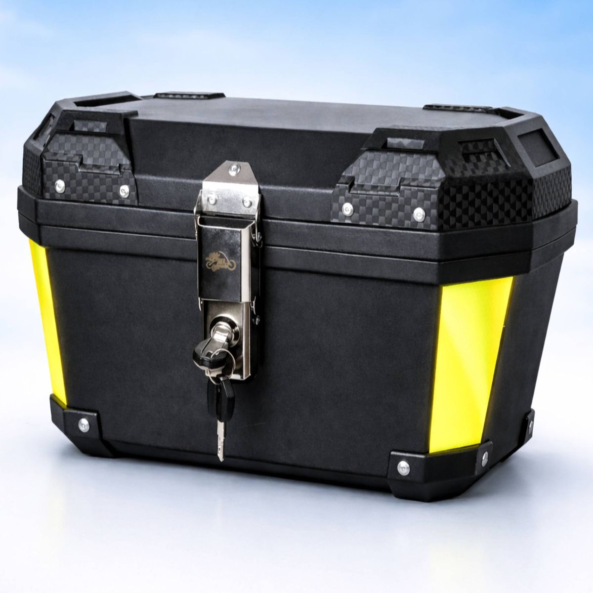 NEW ERA - Maletero Moto 45 Litros New Espaldar Base y Obsequio
