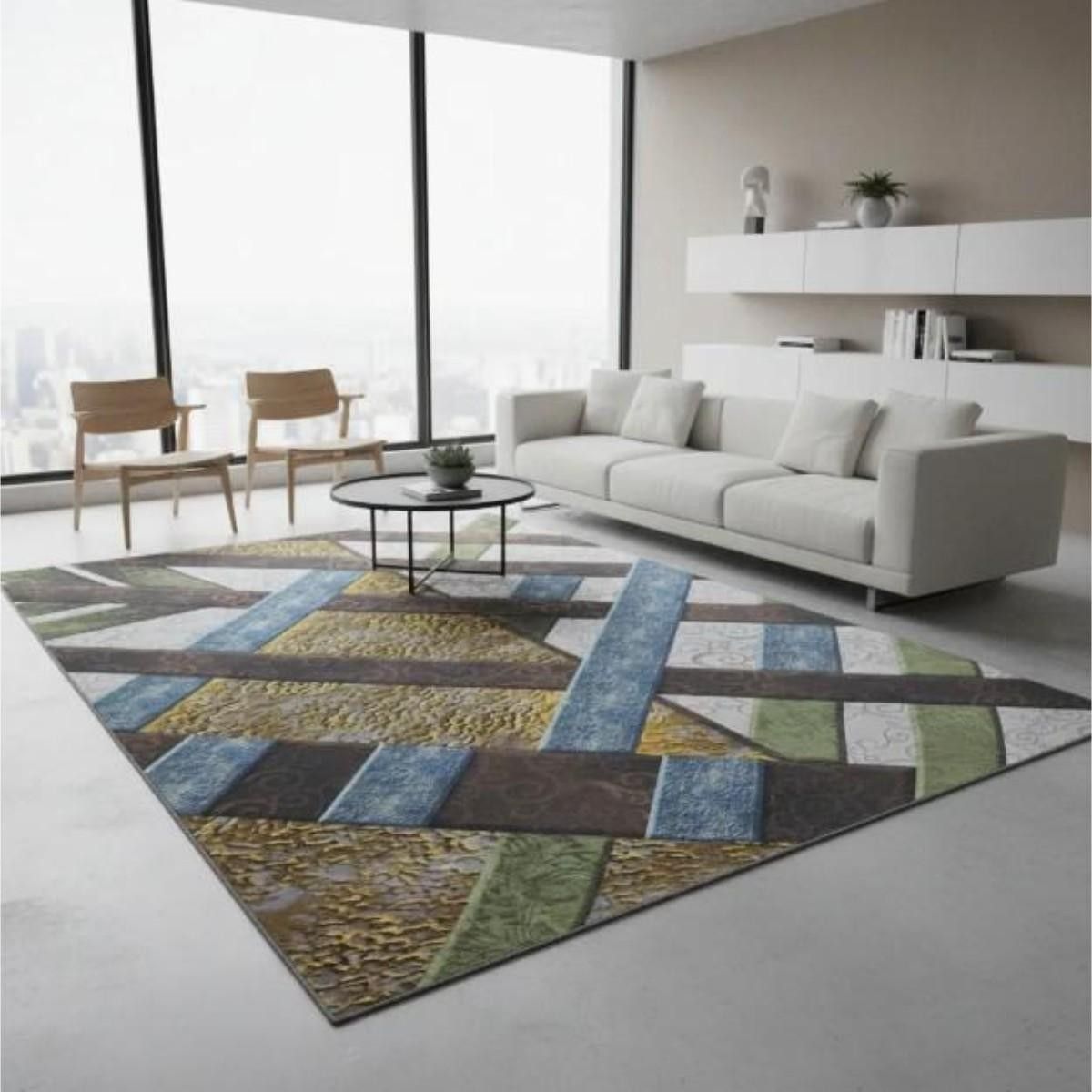 GENERICO - Tapete Decorativo Piel Durazno 150x200cm Diseño Moderno