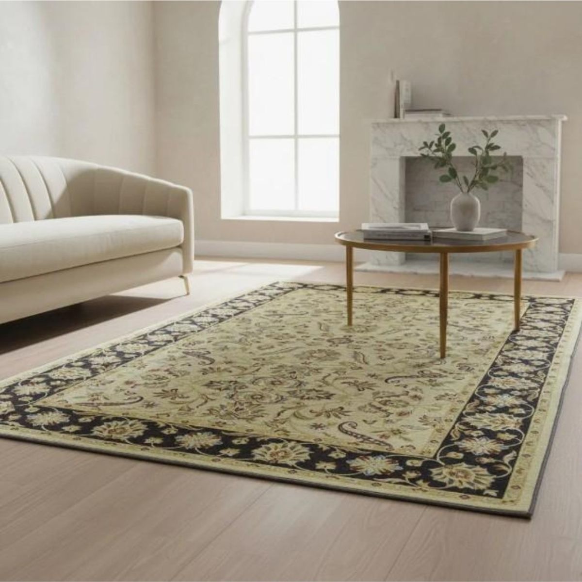 GENERICO - Tapete Decorativo Piel Durazno 150x200cm Diseño Moderno