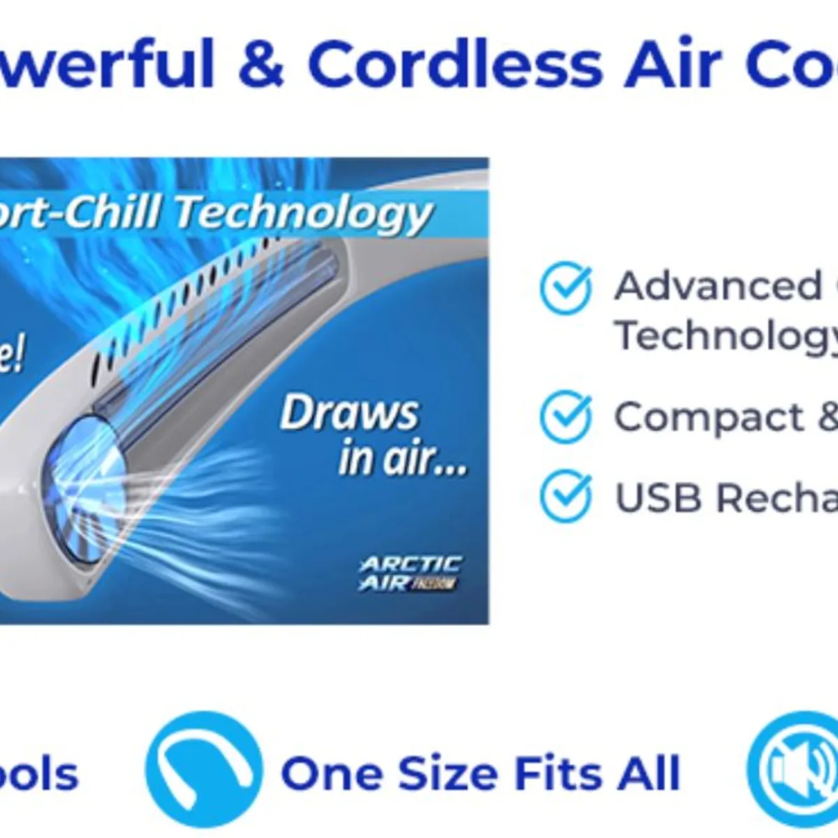 GENERICO - Ventilador para Cuello Portátil