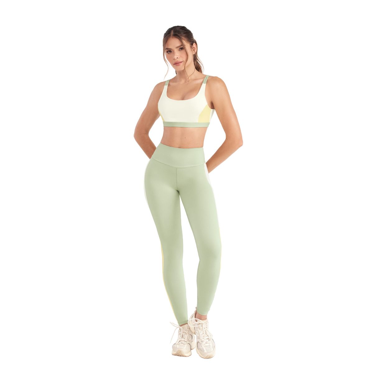 CHAMELA - Leggins Deportivo Chamela Verde Claro  46989