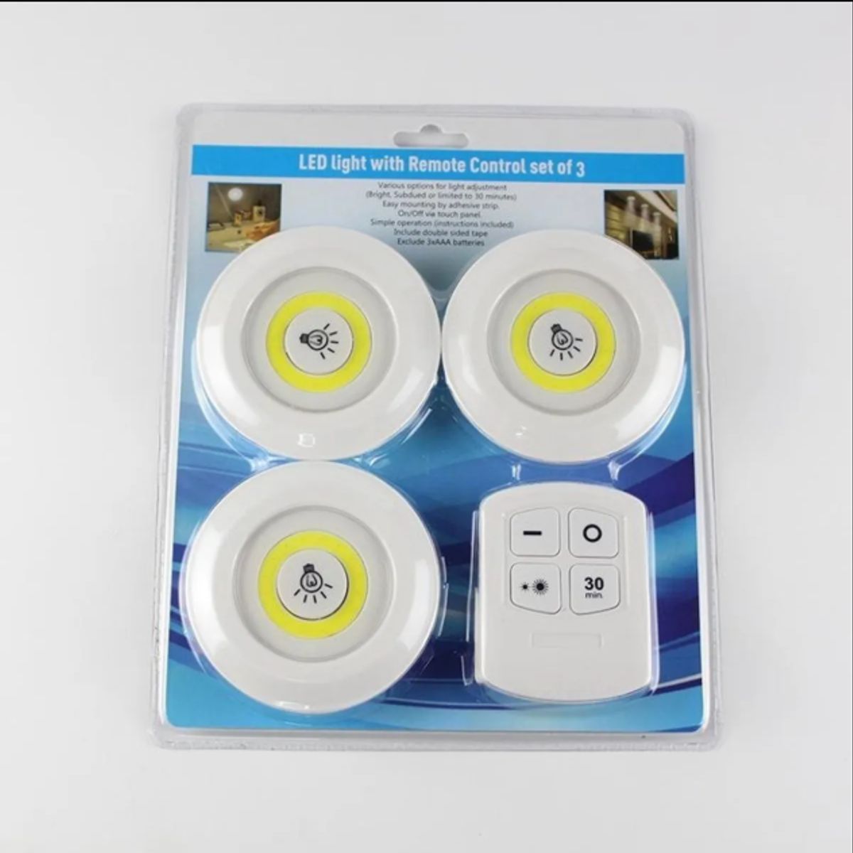 GENERICO - Luz led Imán Pared Lampara