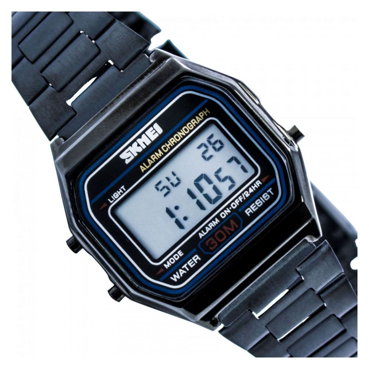 SKMEI - Reloj Skmei Para Unisex Negro 1123bk