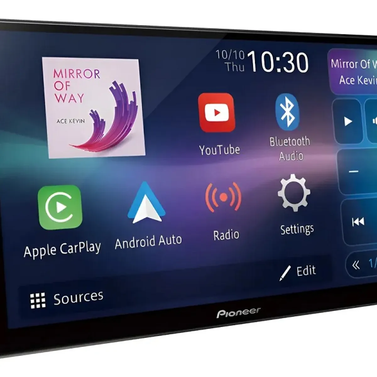 PIONEER - Radio Tablet Pioneer Dmh Ap6650bt Wifi 9 Pulgadas Carplay Wi