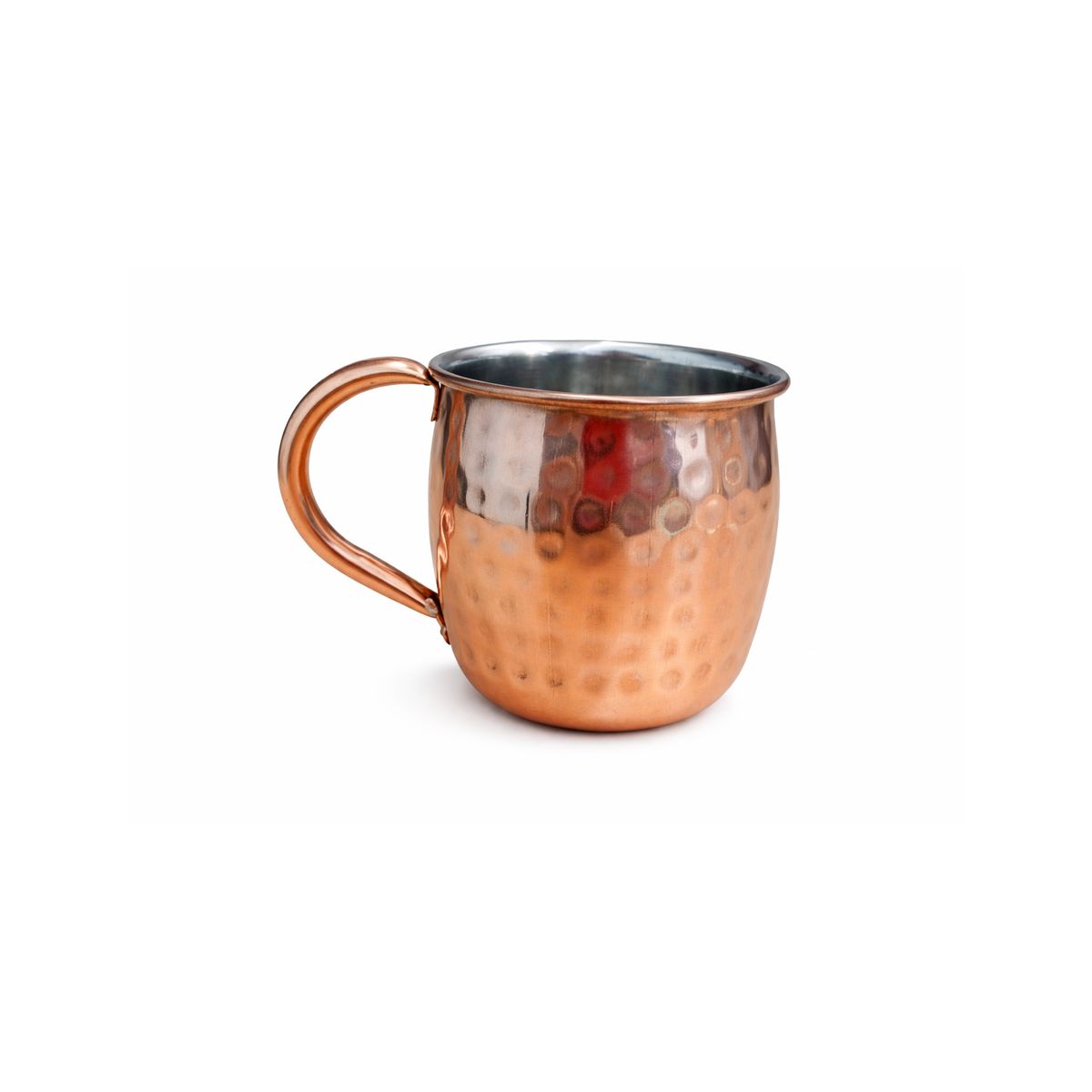 ALUMAR - Mug Moscú Acero Inoxidable 16 Oz TAATI-17622-16M-Oro Rosa