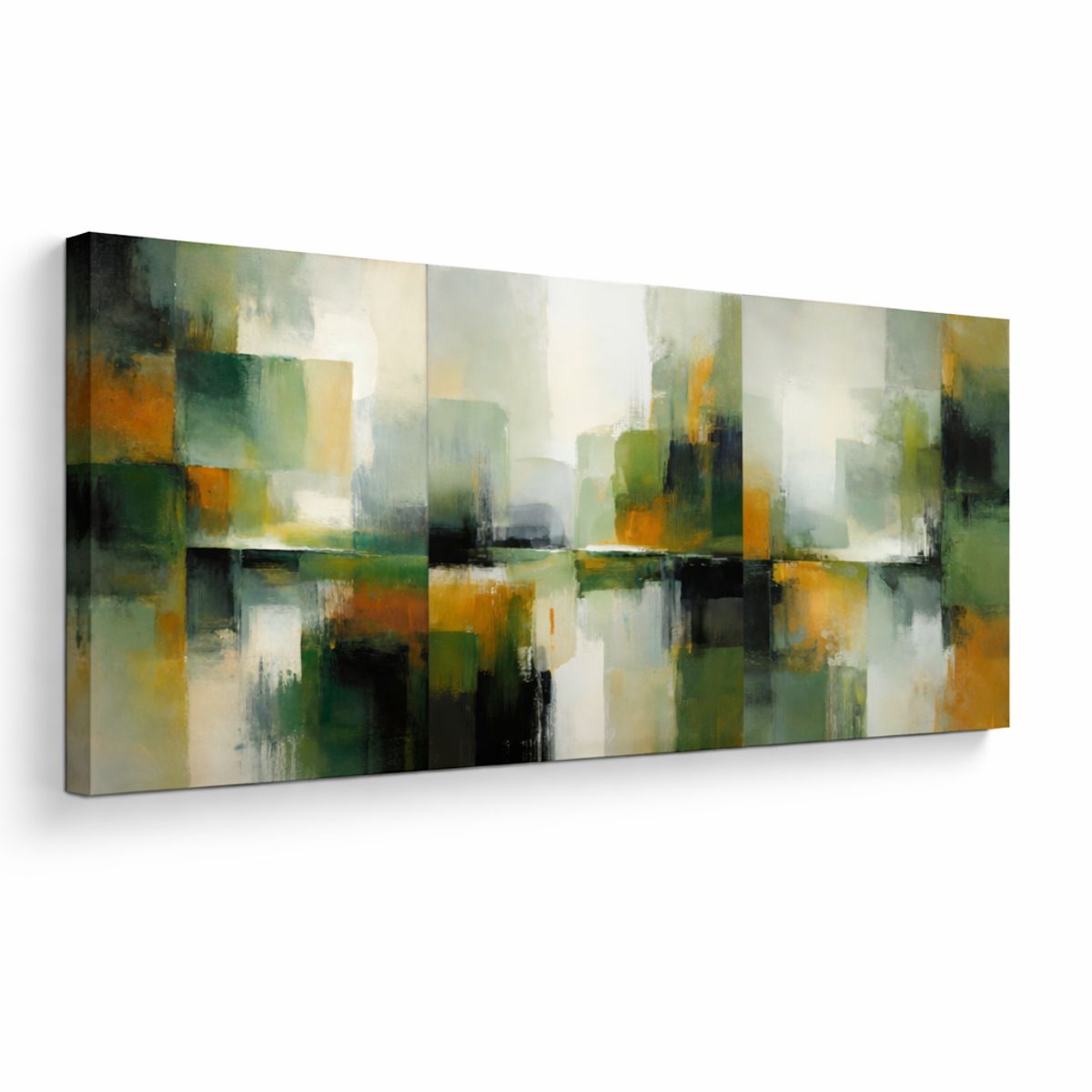 GENERICO - Lienzo Canvas Cuadro Ecos Fragmentados 118x55cm