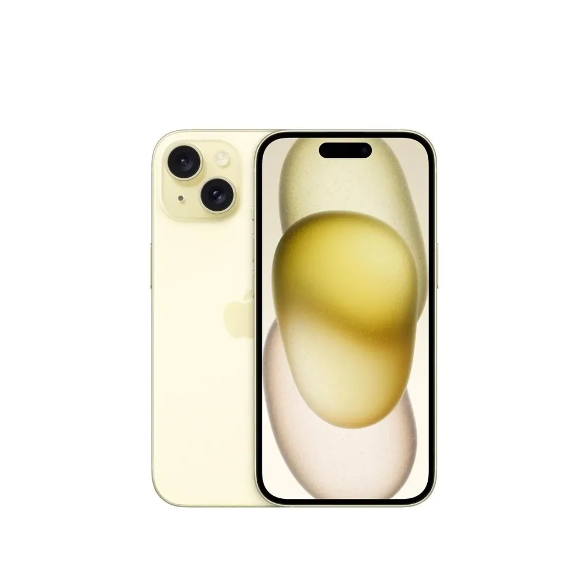 APPLE - Celular Iphone 15 256 GB 5G Amarillo Reacondicionado +14 Meses de Garantía + Panel Solar