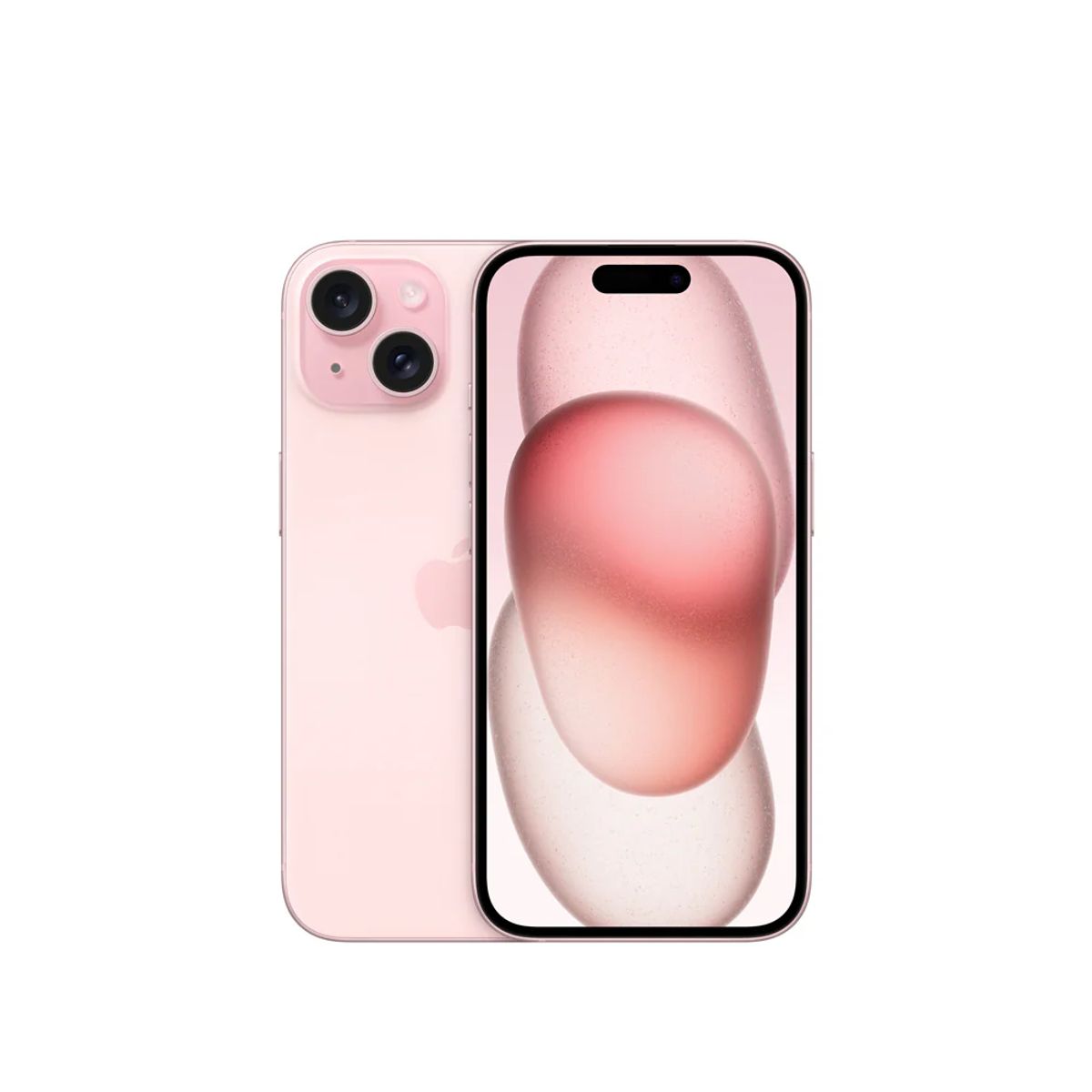 APPLE - Celular Iphone 15 256 GB 5G Rosado Reacondicionado +14 Meses de Garantia + Panel Solar