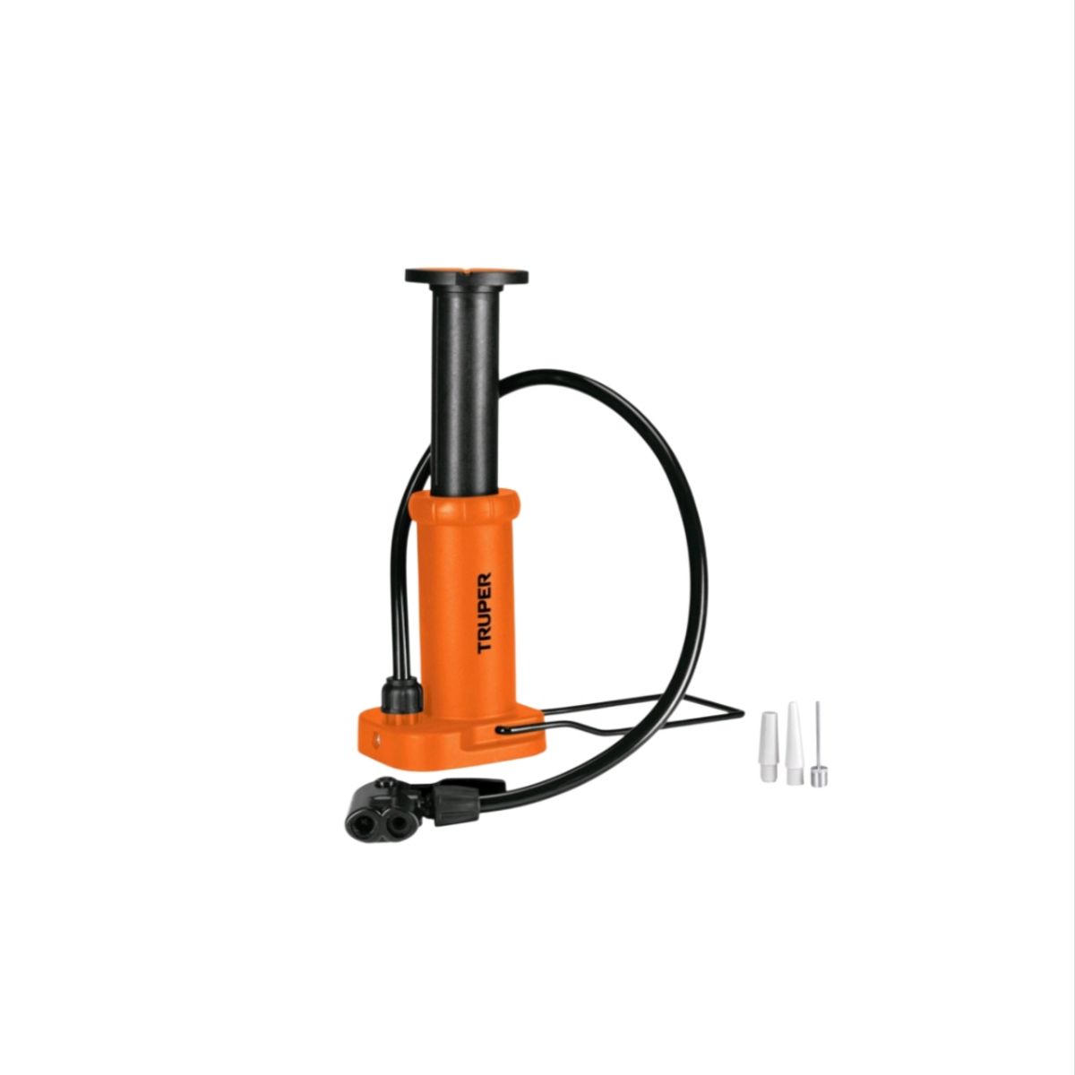 TRUPER - Bomba De Mano Para Inflar Llanta Pedal 60 Psi
