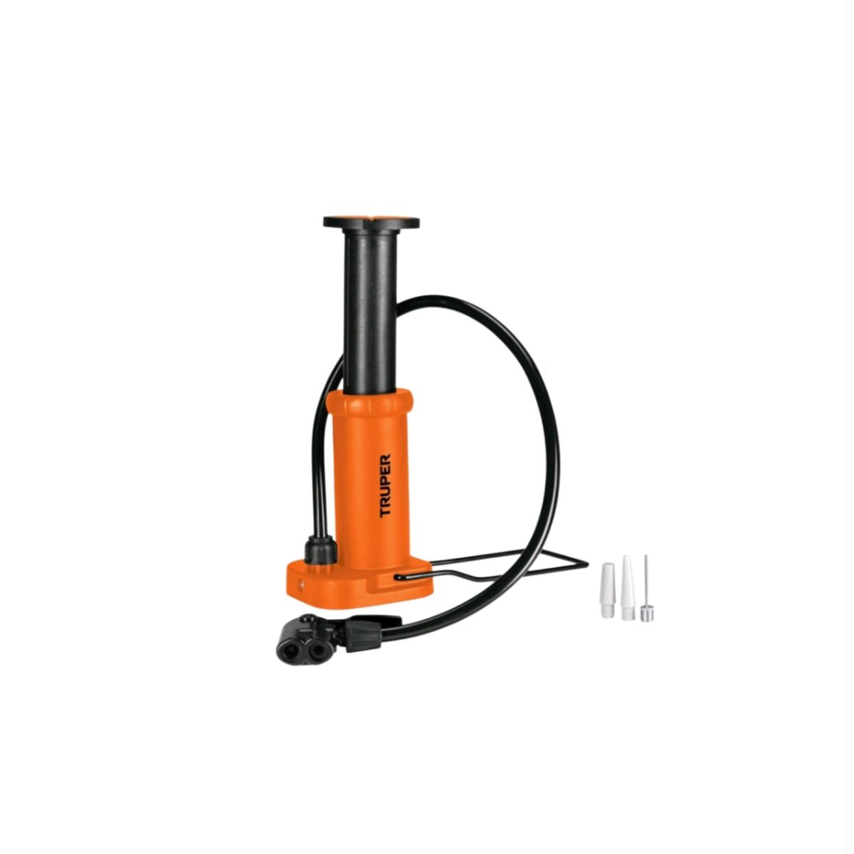 TRUPER - Bomba De Mano Para Inflar Llanta Pedal 60 Psi