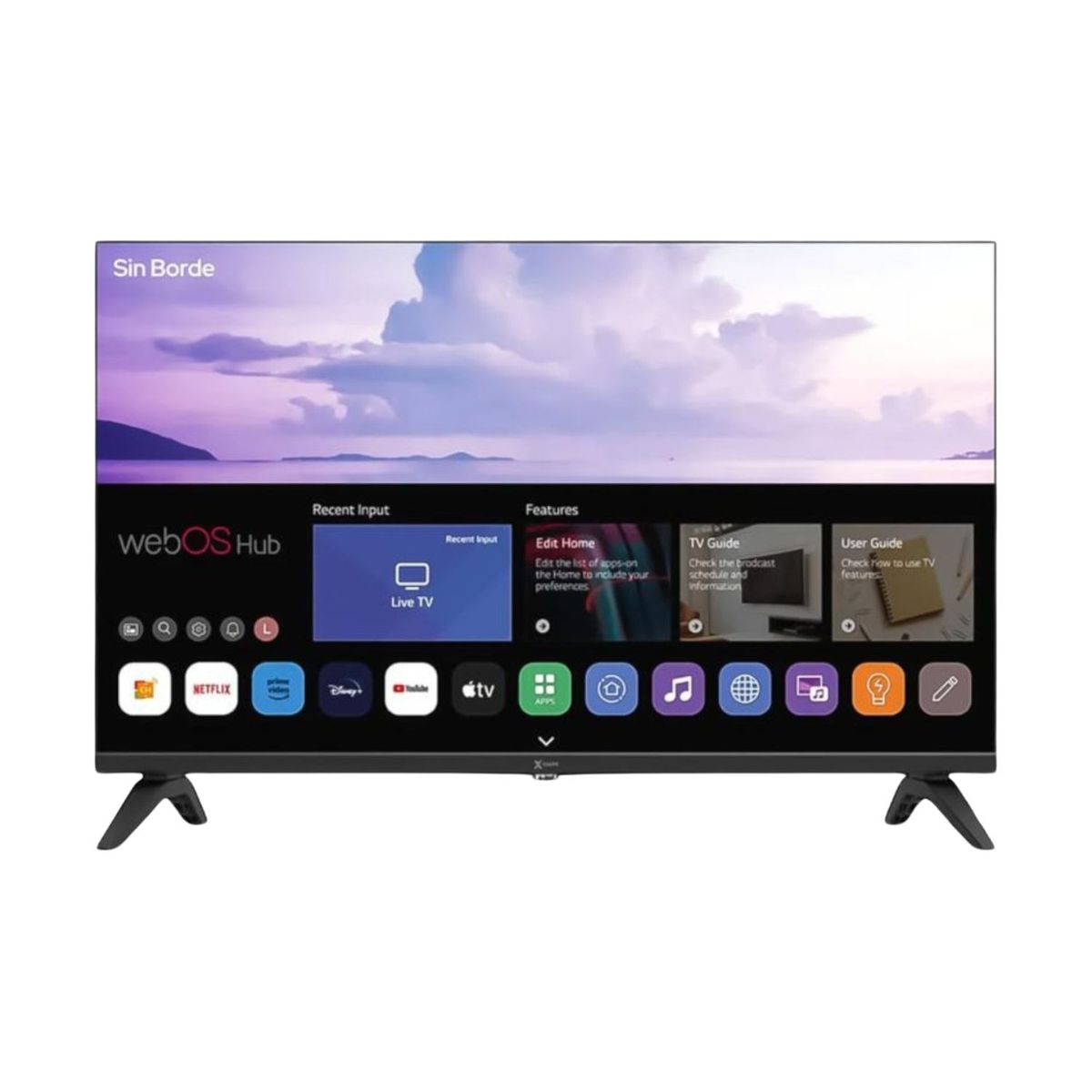 XKIM - Televisor XKIM 43″ X4310FHDW HD Smart TV WebOs + Celular Tipo CAT Rompemuros