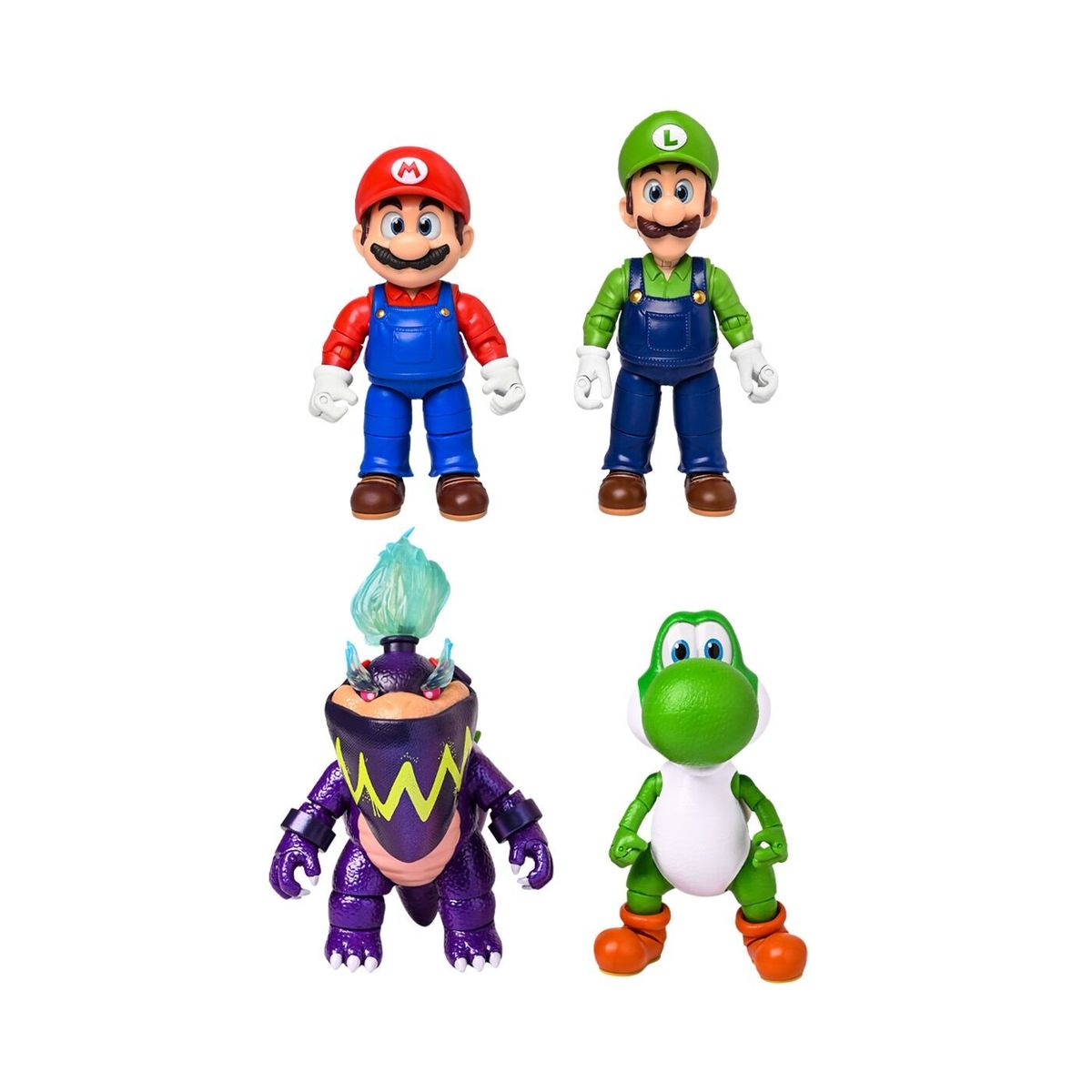 NINTENDO - Set de Figuras Mario Bros 4 Piezas 5