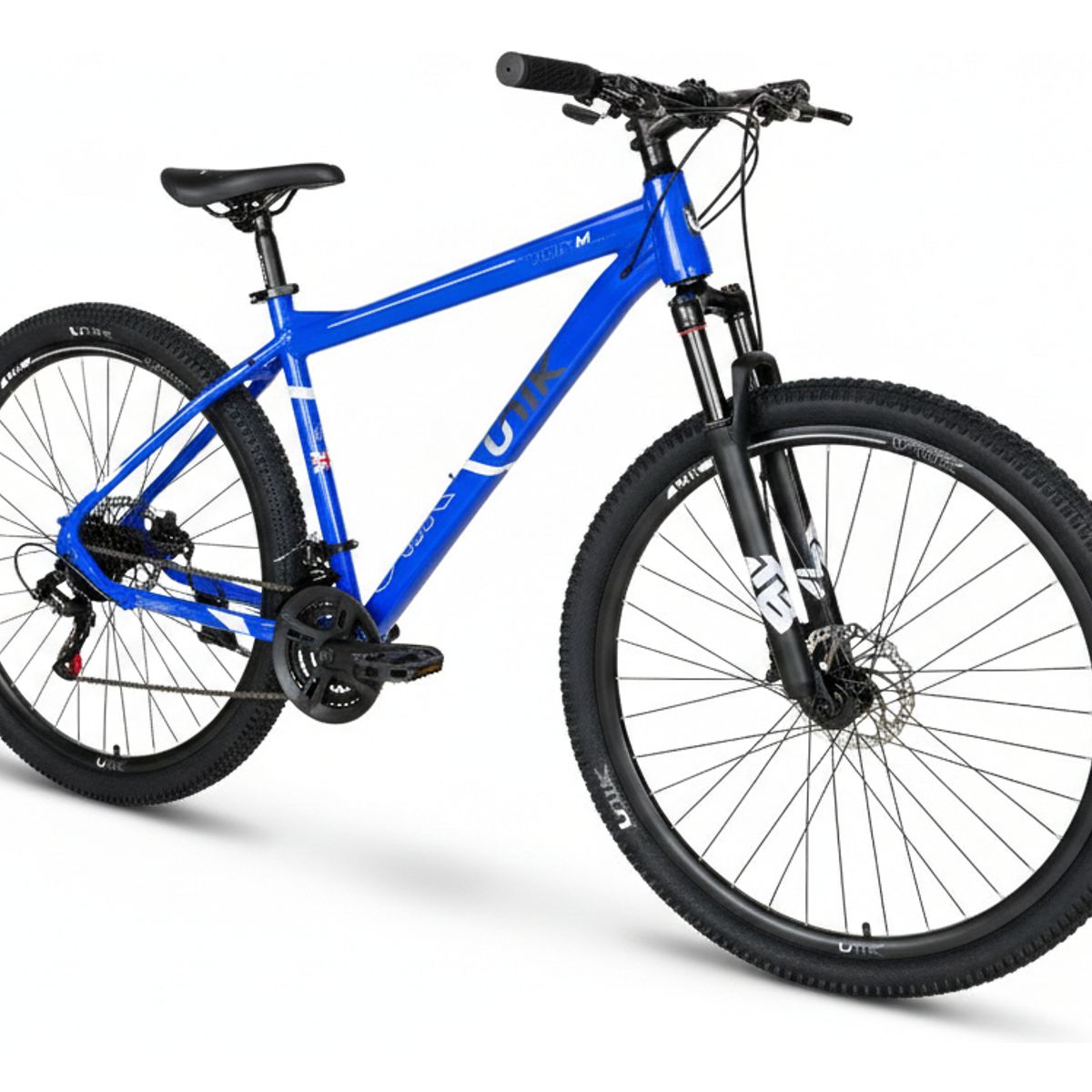 RUNBIKE - Bicicleta Mountain Bike Ünik Top MTB Rin 29 Frenos Disco Aluminio Adultos Azul