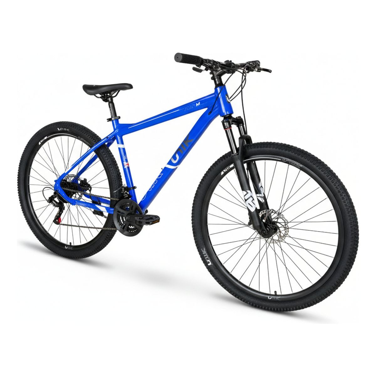 RUNBIKE - Bicicleta Mountain Bike Ünik Top MTB Rin 29 Frenos Disco Aluminio Adultos Azul