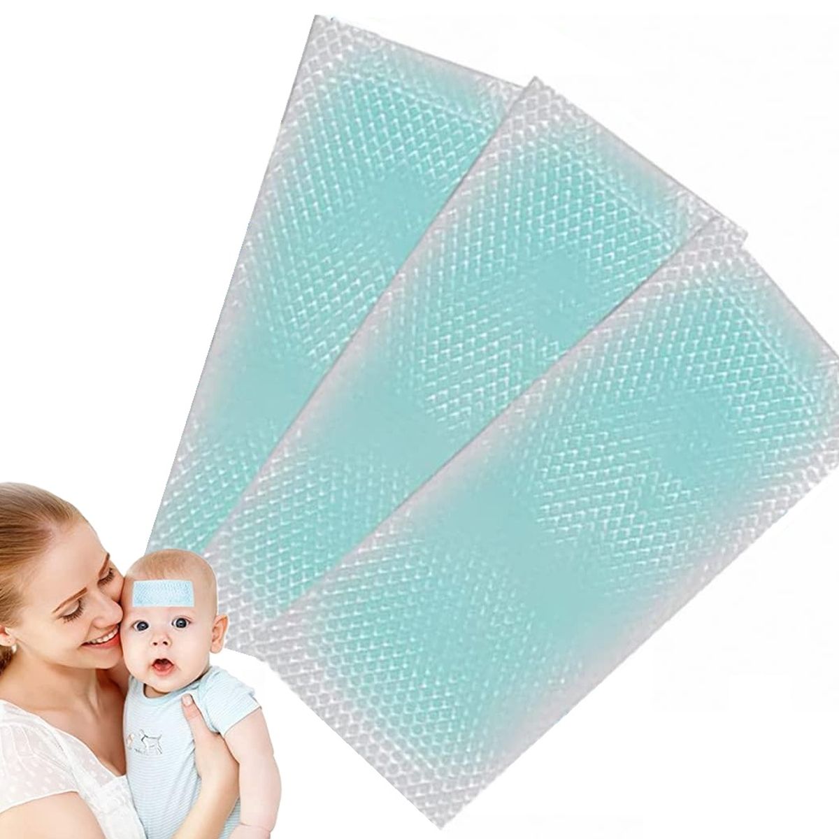 GENERICO - COMPRESAS GEL FRIO FIEBRE ANTI INFLAMATORIAS NIÑOS ADULTO GOLPES