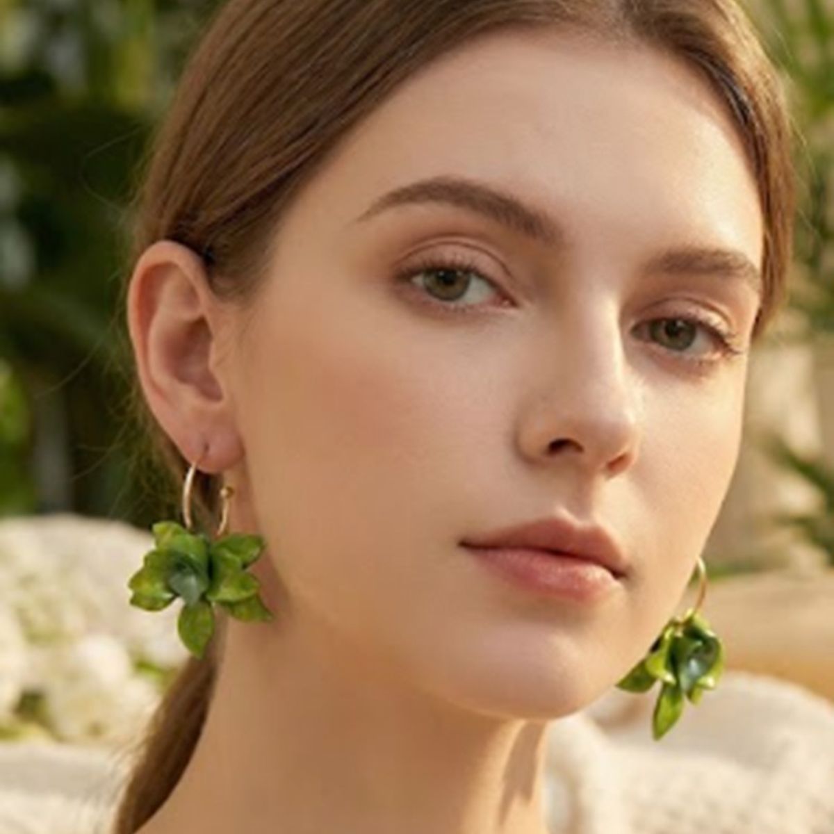 ZYRAL - Aretes Beige Mujer Marca Zyral ZARC01-228