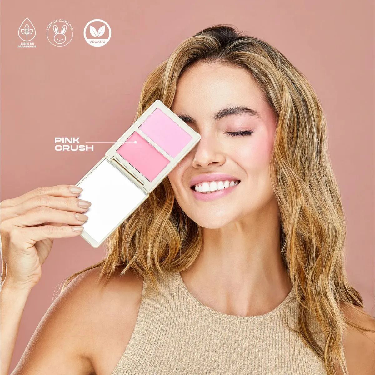 ATENEA - Rubor En Dúo Allure Crema Y Polvo Compacto De Atenea