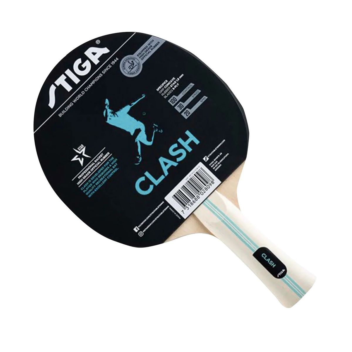 STIGA - Raqueta Ping Pong Stiga Clash Original