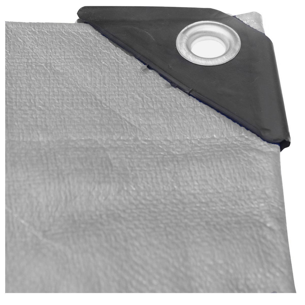 TOOLCRAFT - Lona Impermeable Gris 2x3m Reforzada Toolcraft Uso Rudo
