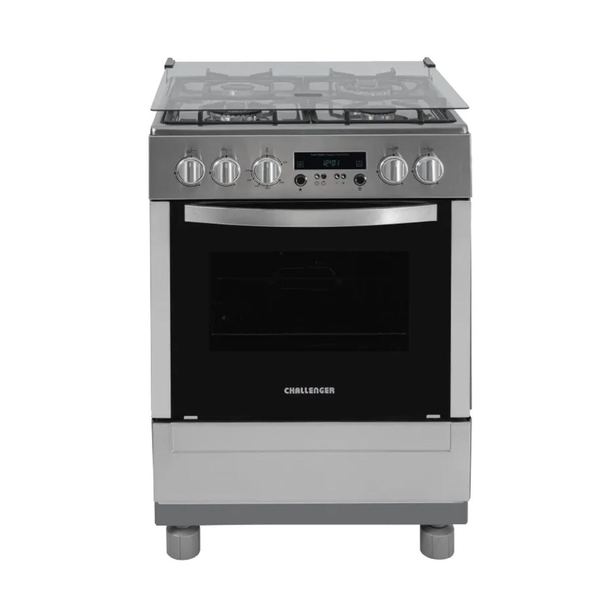 CHALLENGER - Estufa de Piso CHALLENGER 60cm 4 Puestos GN 9465 Inox