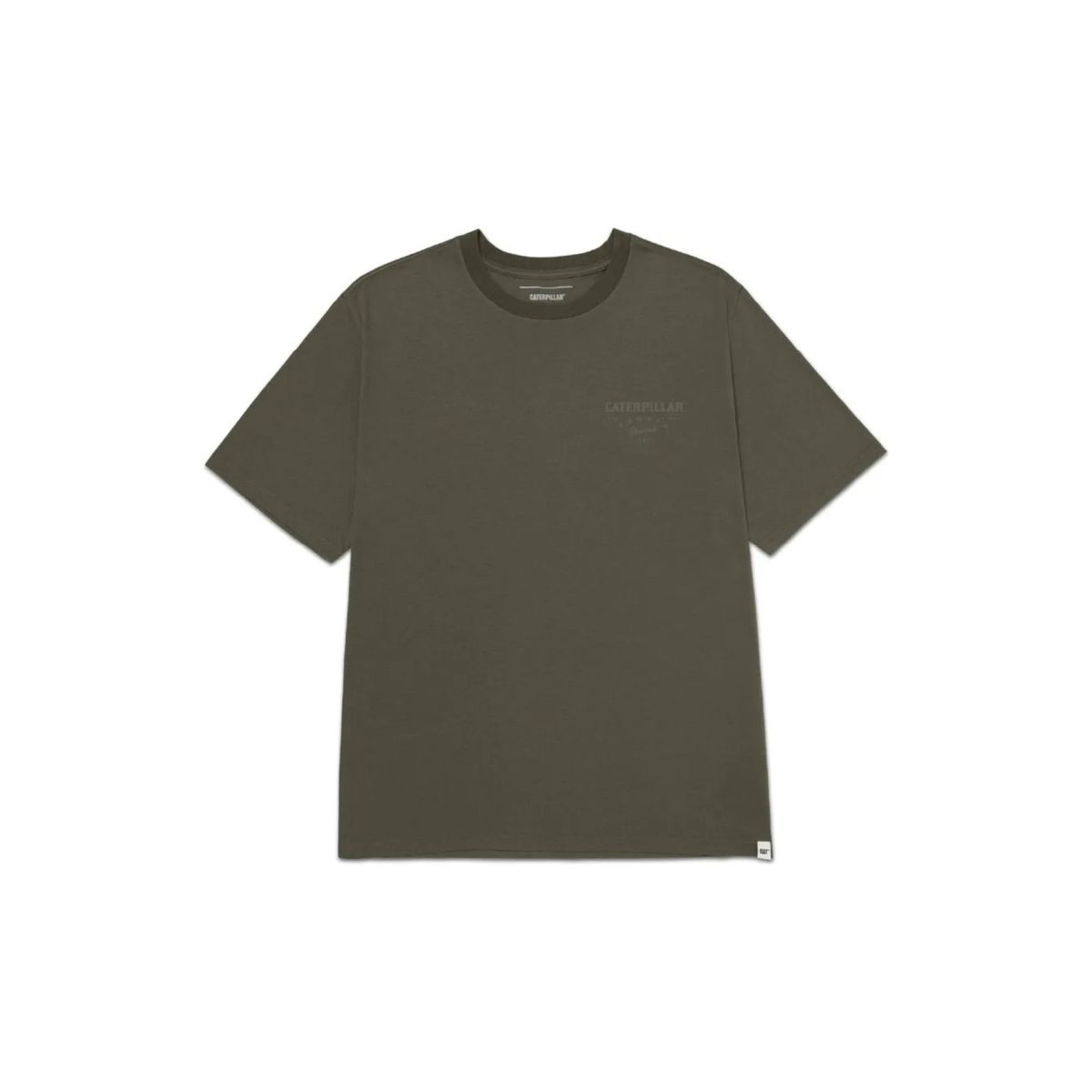 CAT - Camiseta CAT Hombre HERITAGE GRAPHIC TEE Verde CAT