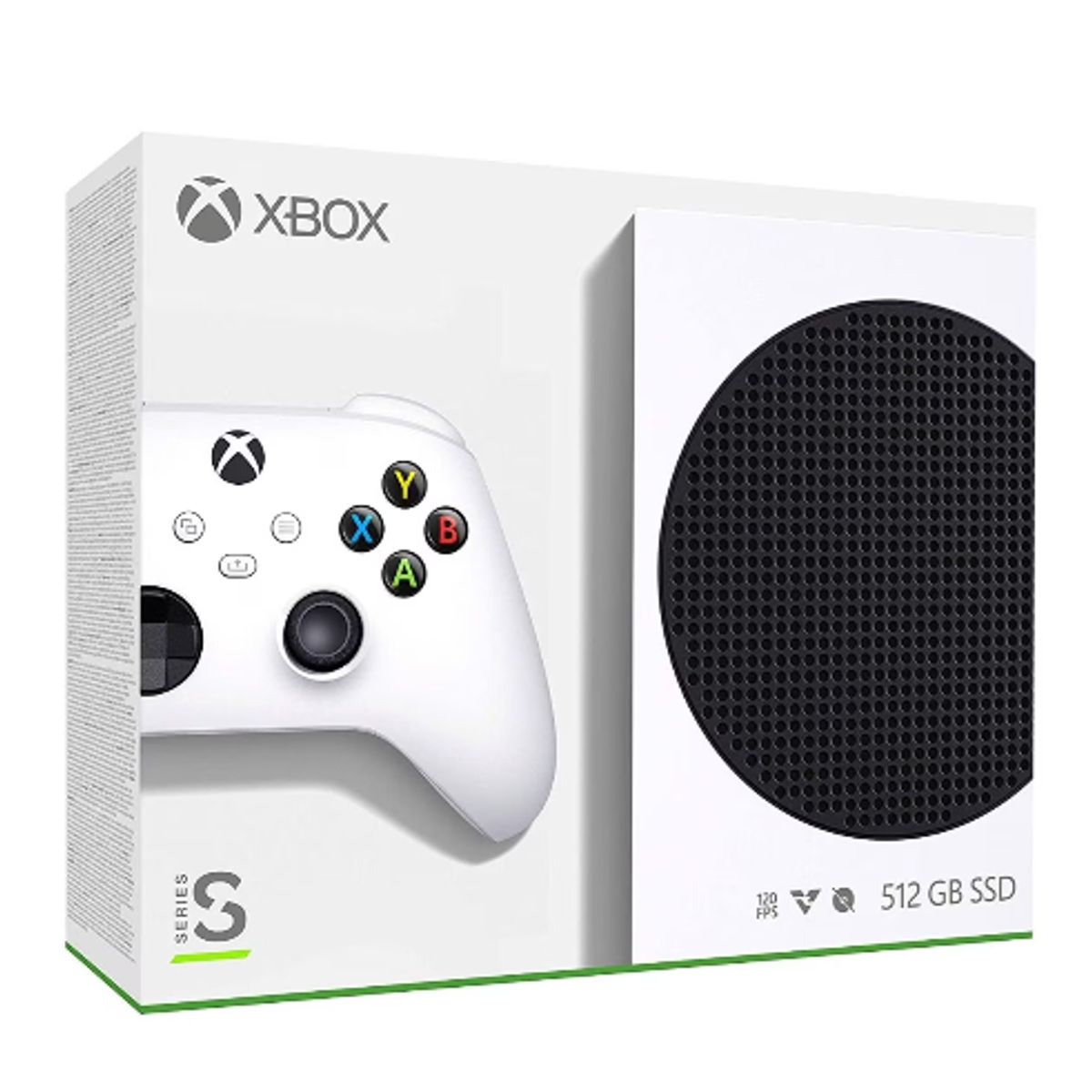 MICROSOFT - Consola Xbox Series S 512GB SSD, Robot White (Blanco), 120 FPS, 1440p, Digital - Xbox