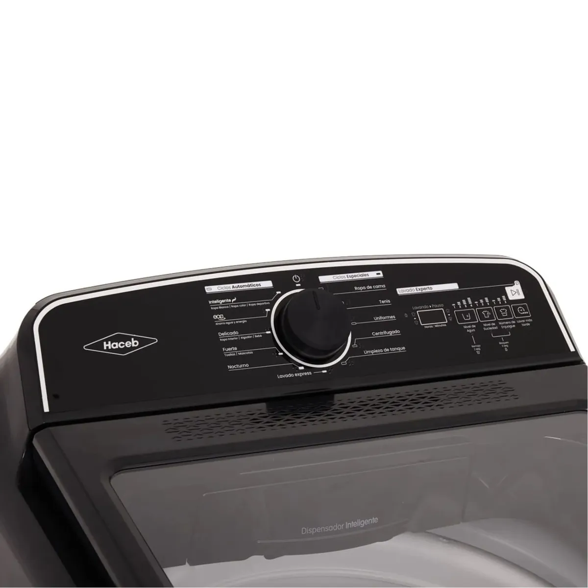 HACEB - Lavadora HACEB 18 Kilos Carga Superior LAV CS 18 KG Negro