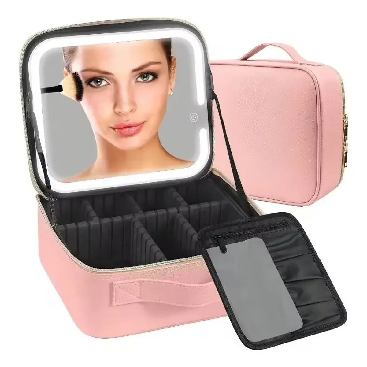 SHUNGA - Organizador De Maquillaje Con Espejo