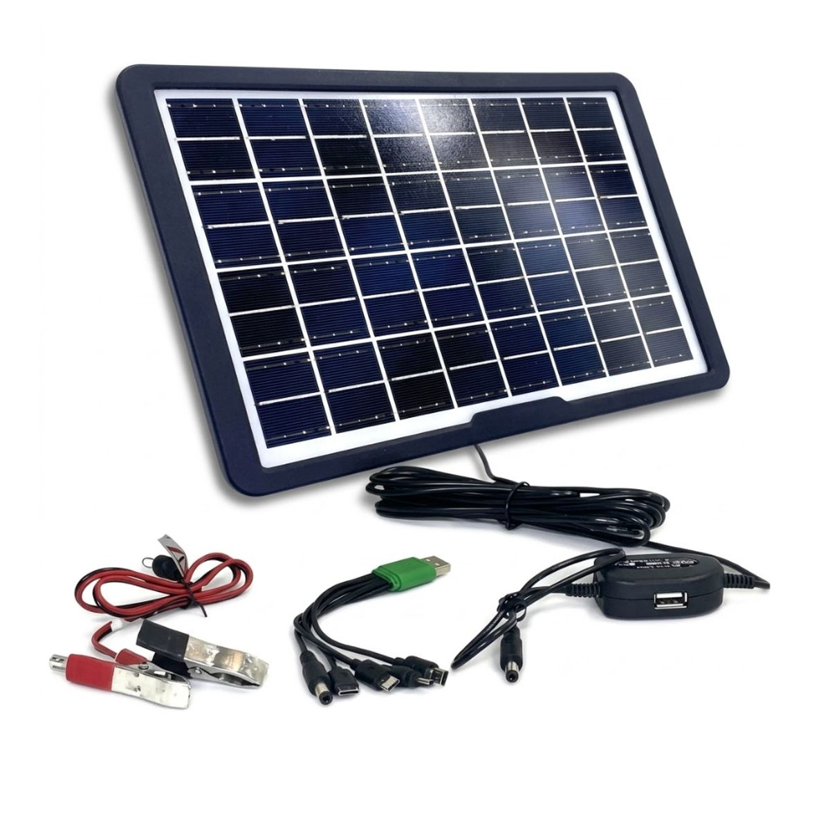 GENERAL TOOLS - Panel Solar Portátil Cl1615 15w Usb Carga Celular 12v