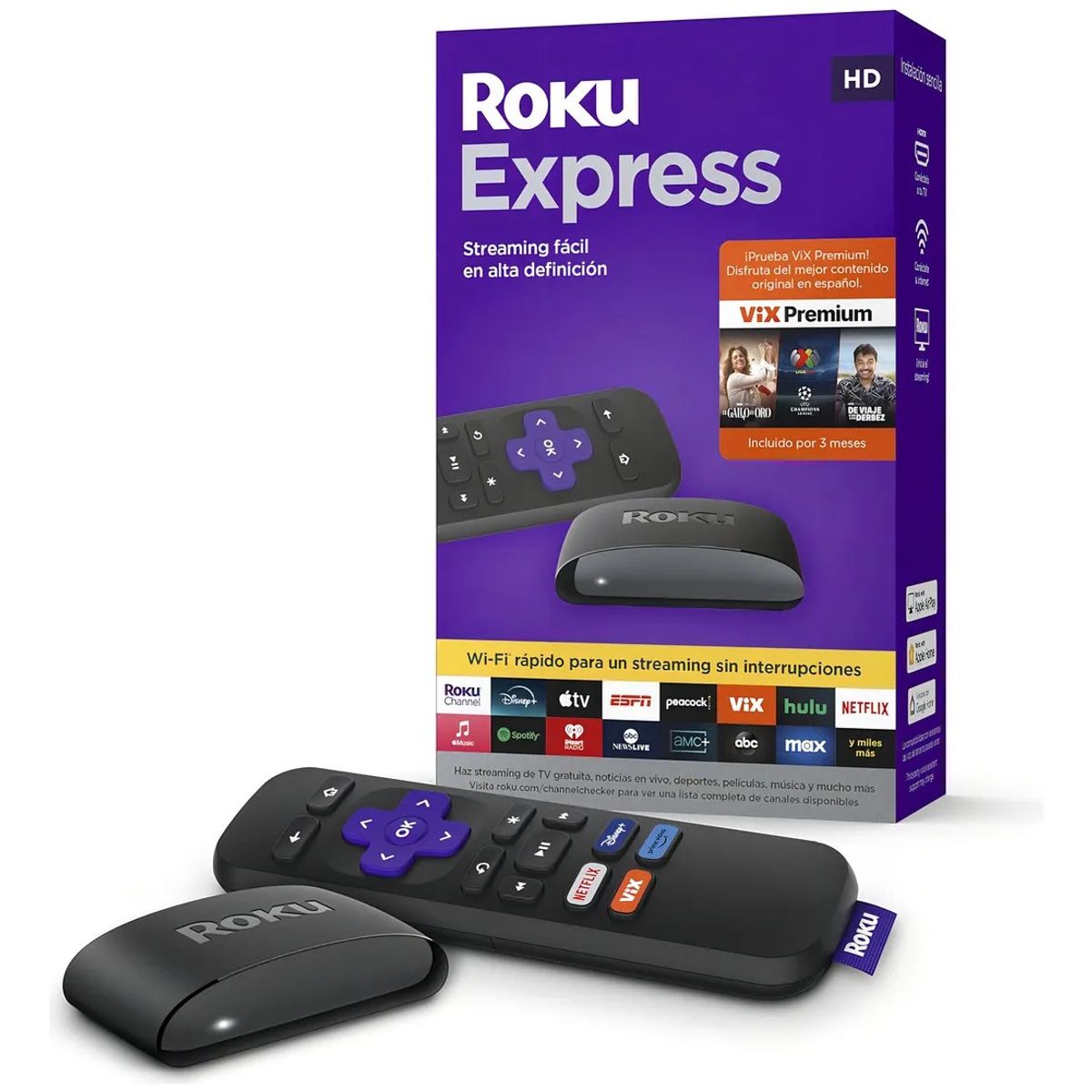 AMAZON - Dispositivo de Streamign Roku Express  Convertidor