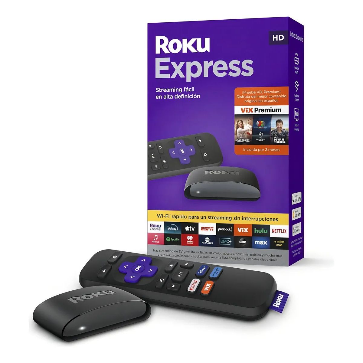 AMAZON - Dispositivo de Streamign Roku Express  Convertidor