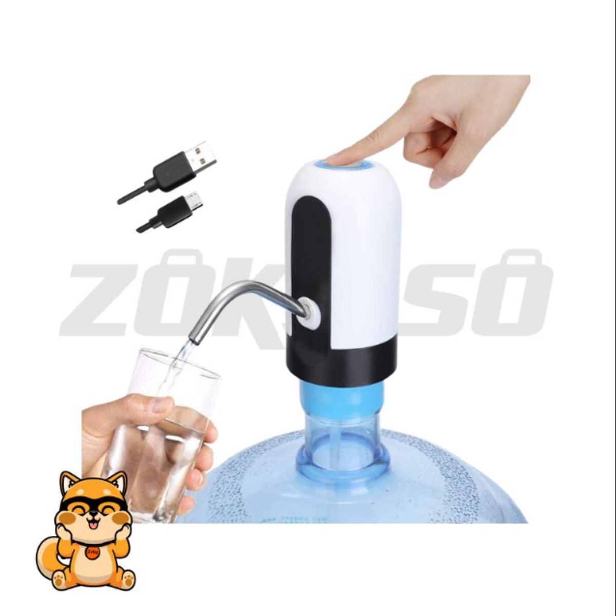 GENERICO - AquaTouch Pro  Dispensador Eléctrico de Agua