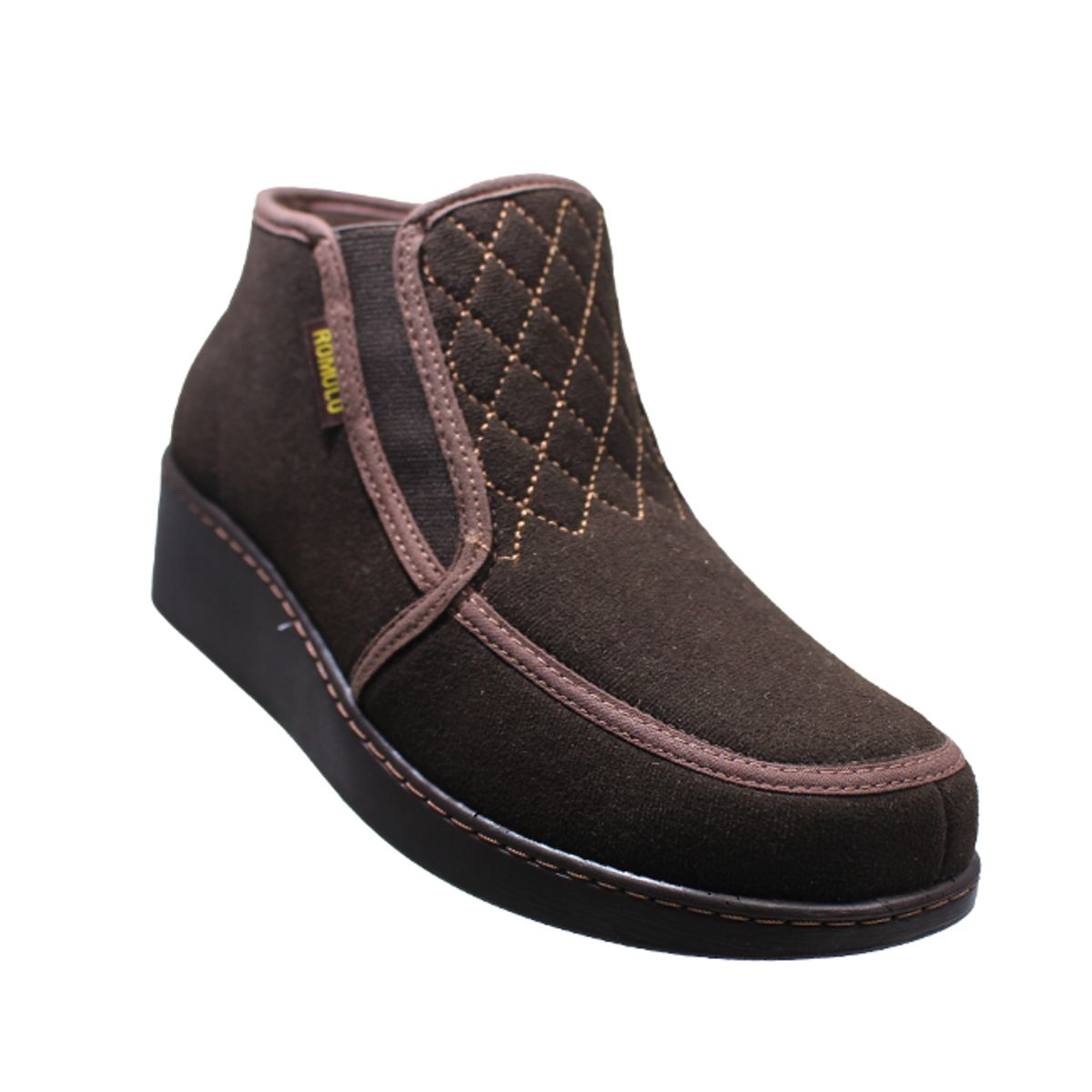 ROMULO - Botín Textil Café Romulo Para Mujer