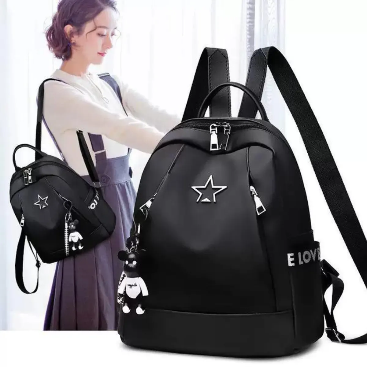 MULTIPLACE COLOMBIA - Bolso Morral Para Portatil Impermeable Grande Multiservicio-