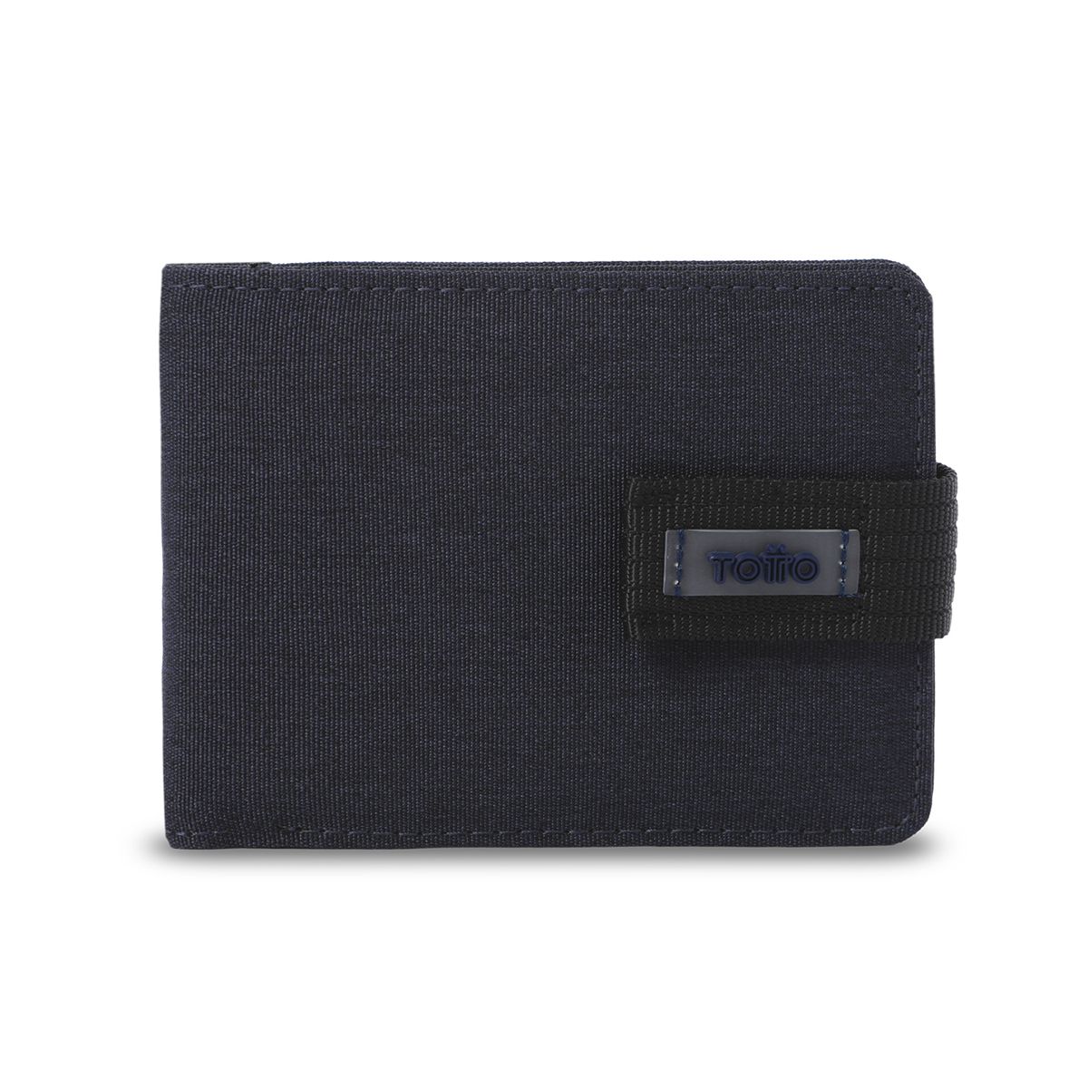 TOTTO - Billetera Con Rfid Gobi Para Hombre Azul Totto