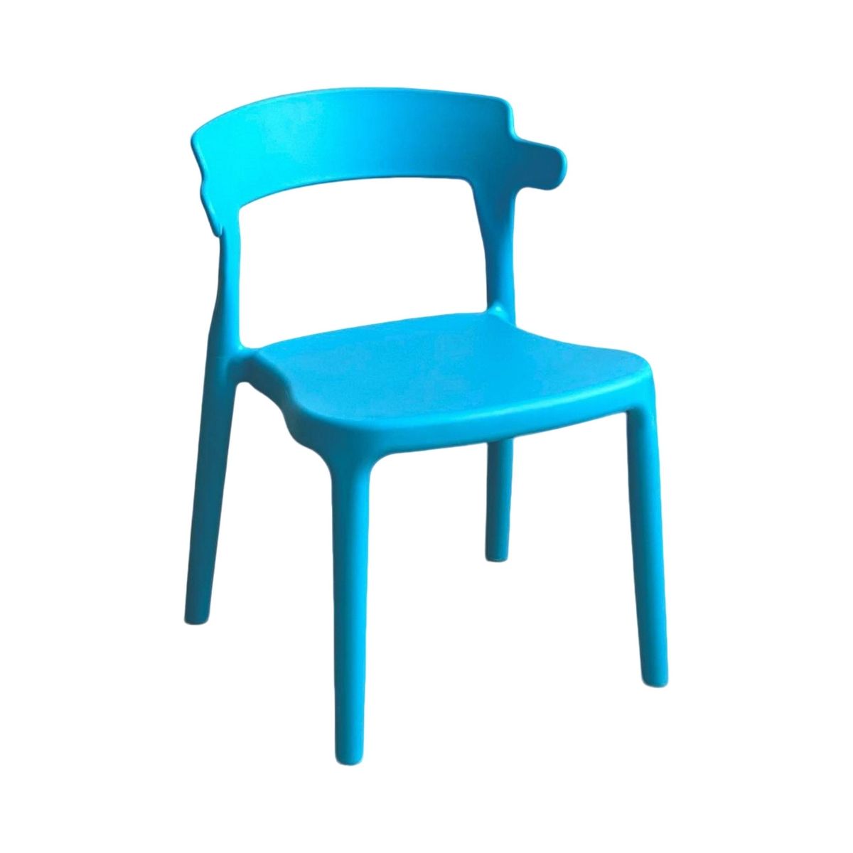 GENERICO - Set X2 Sillas En Polipropileno Para Niños Color Azul