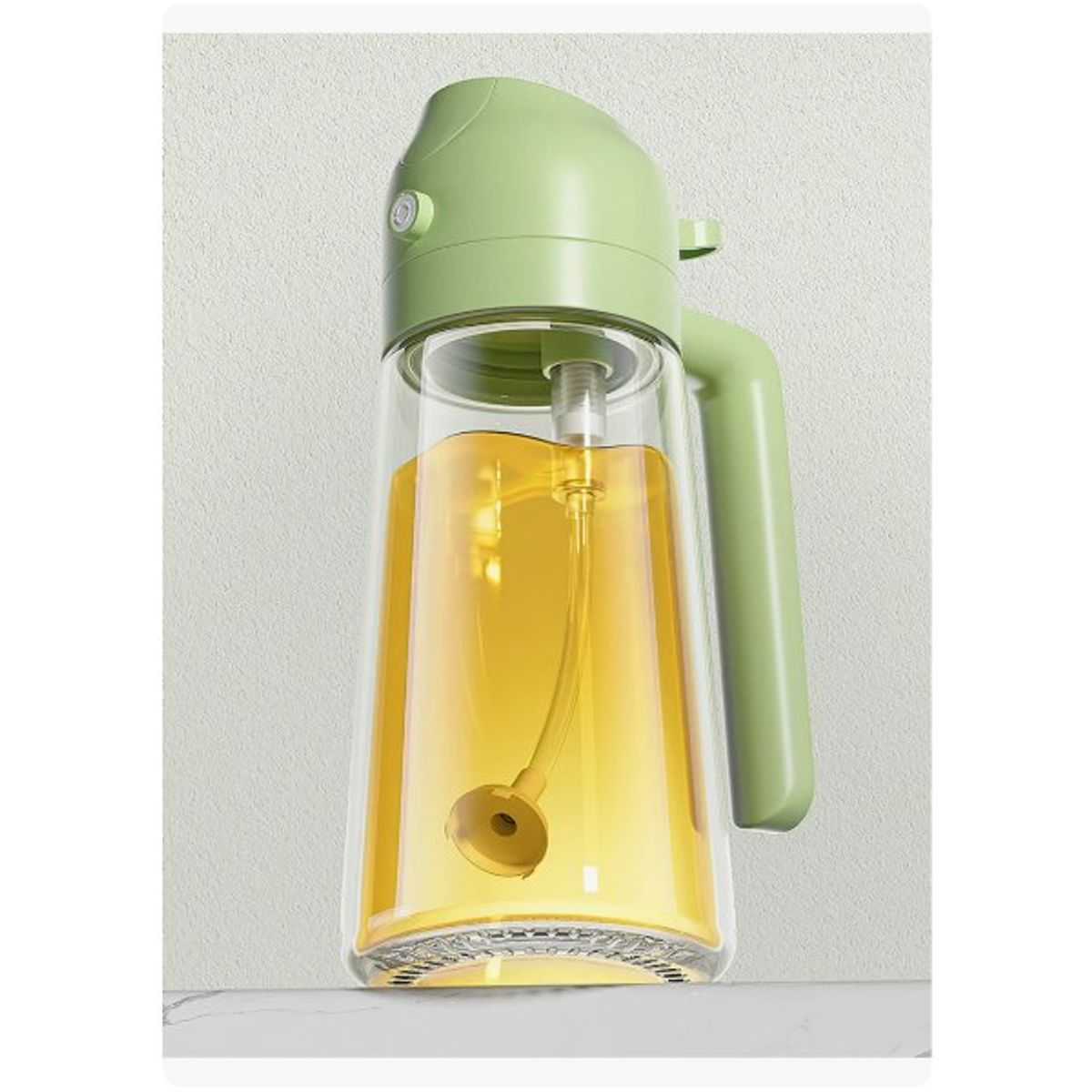 AMERICAN GENERICS - Aceitero Spray y Vertedor 2 en 1 400ml Cocina beige